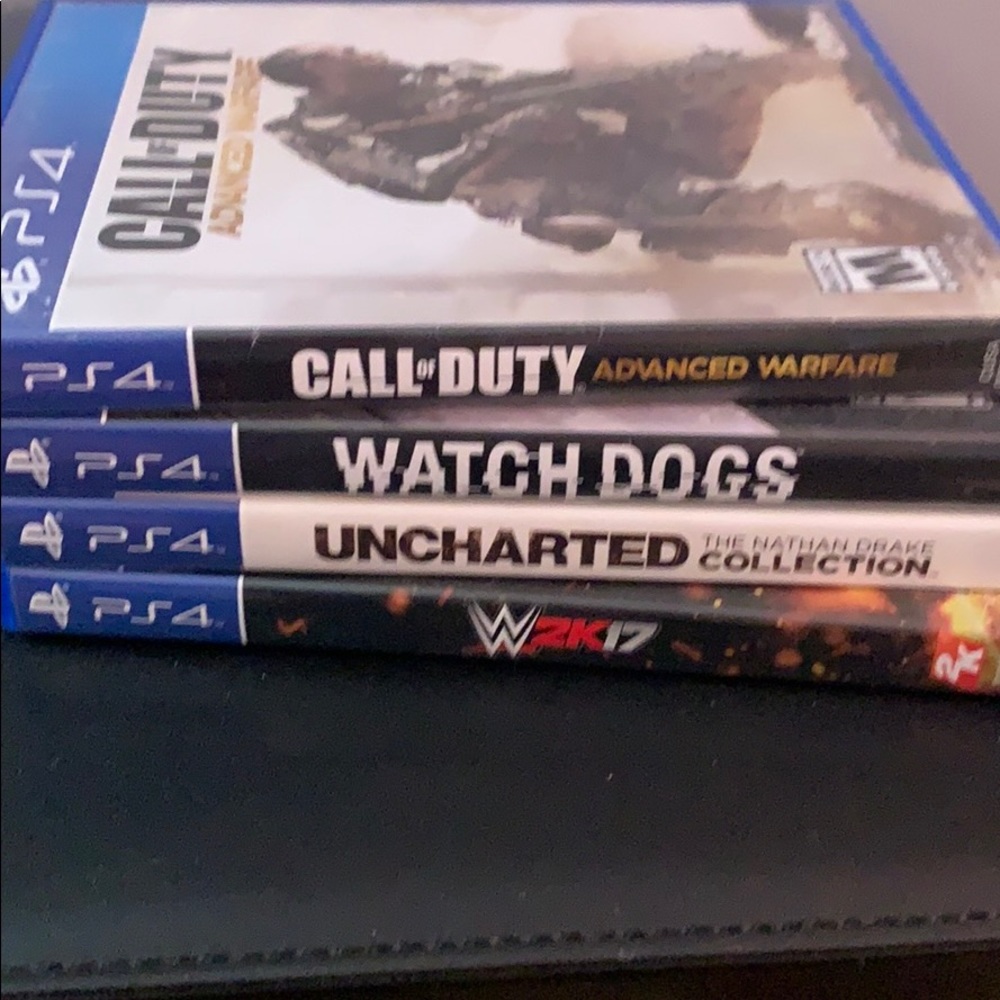 4 PS4 games!
